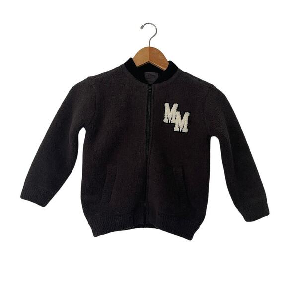 Barefoot Dreams CozyChic Disney Classic Mickey Mouse Varsity Jacket - Picture 6 of 11